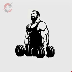 تابلو دیواری CNC طرح بدنسازی کد 353