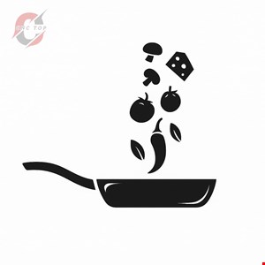 تابلو دیواری CNC طرح ماهیتابه