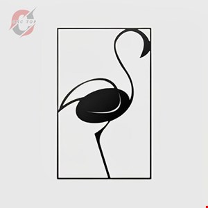 تابلو دیواری طرح فلامینگو