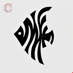 تابلو طرح ماهی