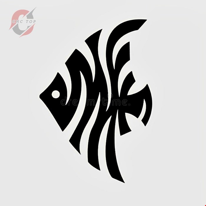 تابلو طرح ماهی