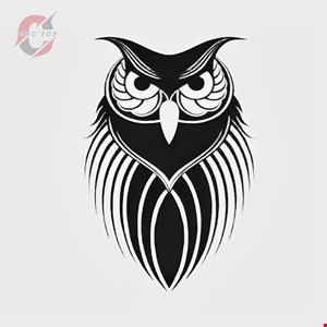 تابلو دیواری CNC جغد