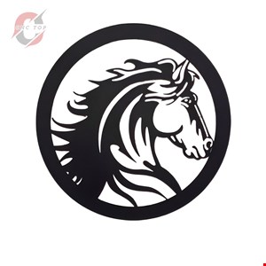 تابلو دیواری CNC طرح اسب کد 7