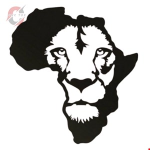 تابلو دیواری CNC طرح شیر کد 9