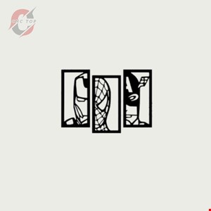 تابلو دیواری CNC طرح مارول کد 3