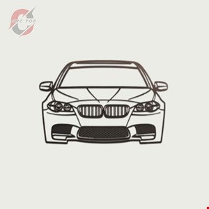 تابلو دیواری CNC طرح ماشین BMW